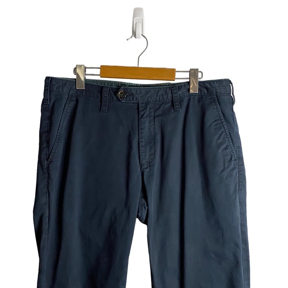Ted Baker Men's Navy Slim Chino Pants - Picture 2 of 9